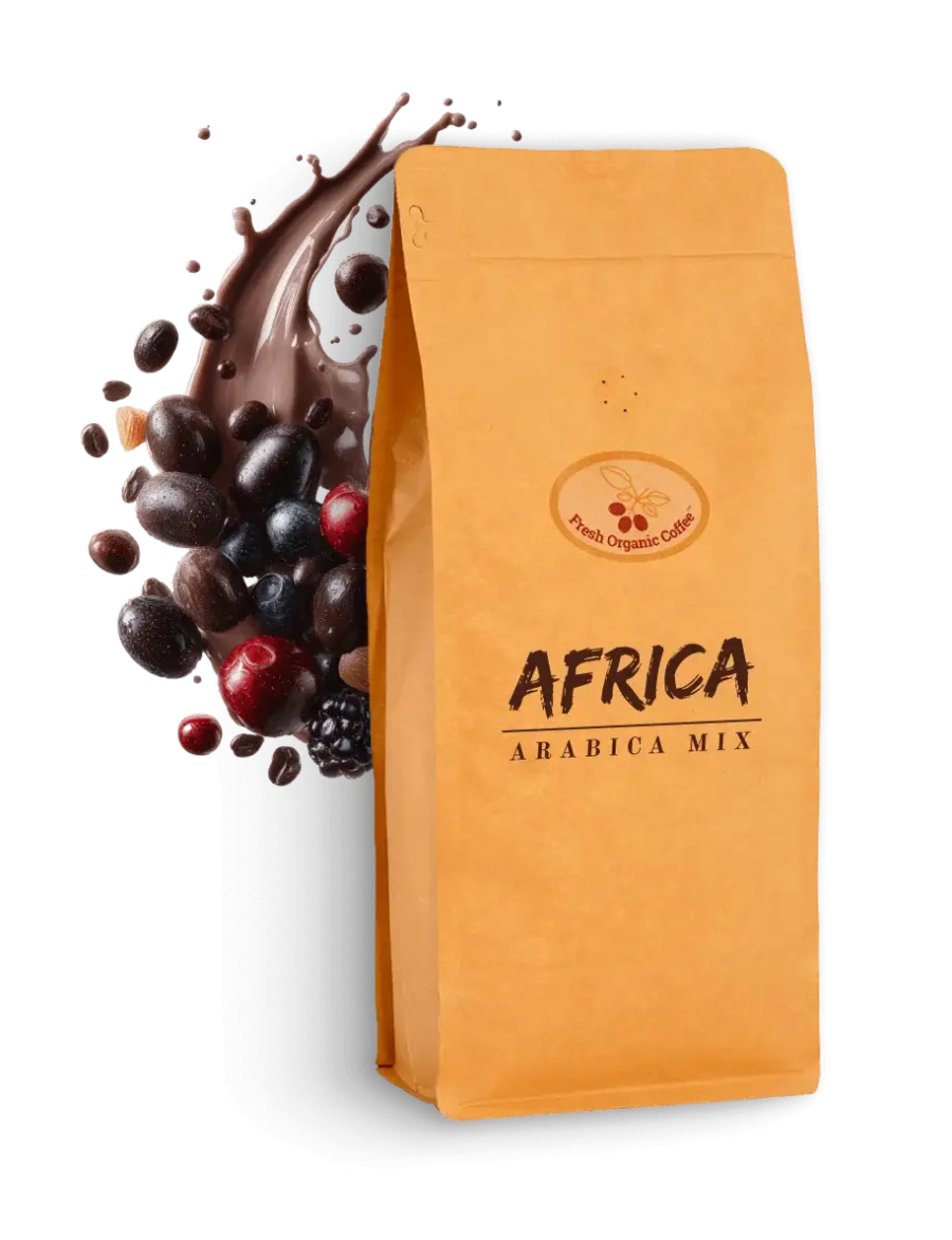 Кава в зернах Africa Arabica mix