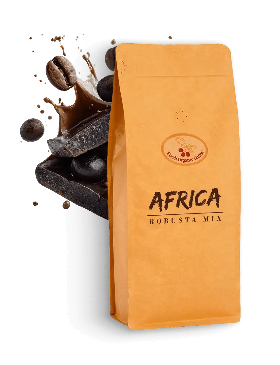 Кава в зернах Africa Robusta mix