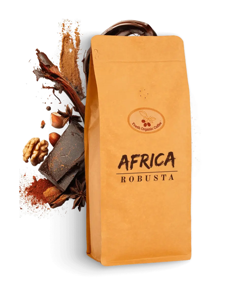 Кава в зернах Africa Robusta Guinea