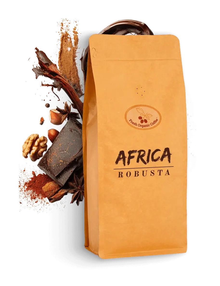 Кава в зернах Africa Robusta Guinea